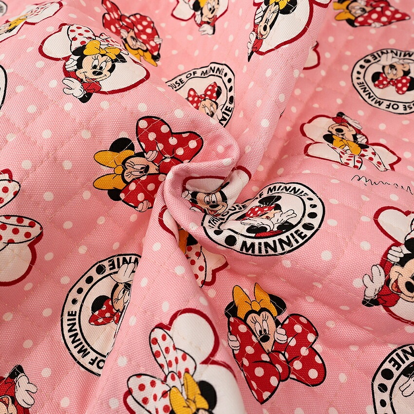 ディズニー ミニーマウス オックスキルト 50cm単位 | Disney