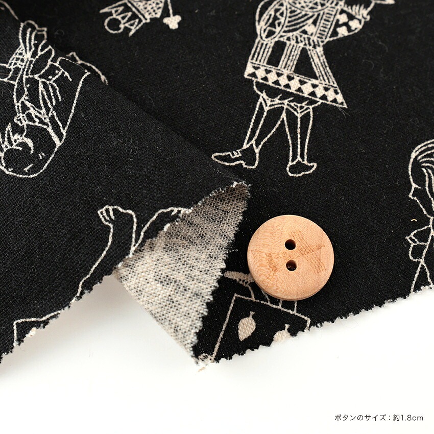 V&A Fabric Collection Alice and Friends 綿麻キャンバス 50cm単位