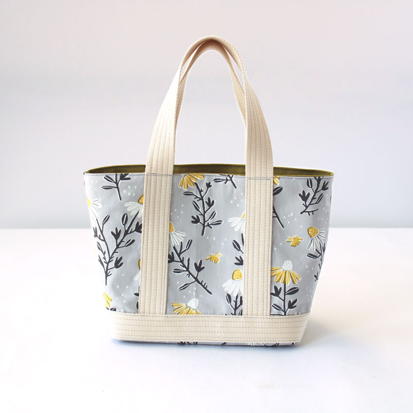 作り図 ぐるっとテープの トートバッグ