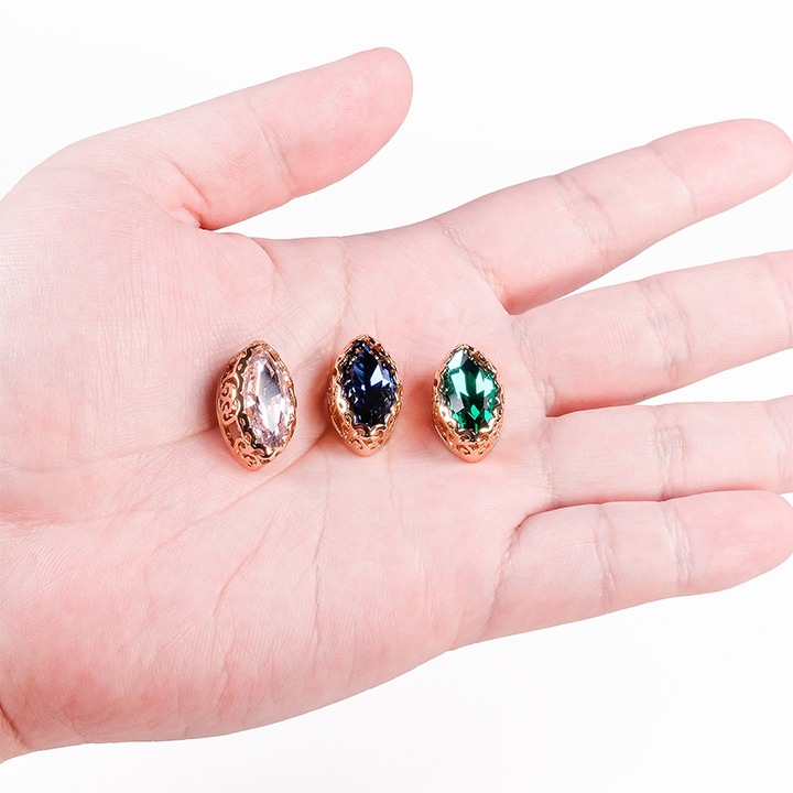 【お買い得品】YOGOX ビジューマーキス 約10×20mm 1個入り