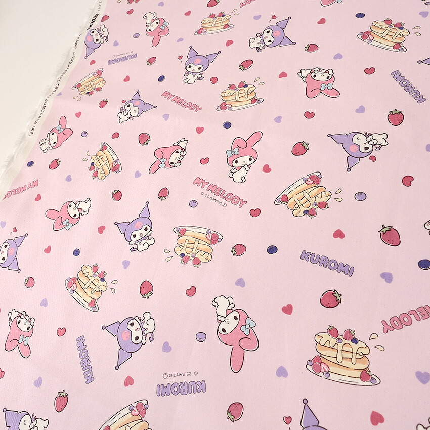サンリオ マイメロディ&クロミ パンケーキ オックス 50cm単位