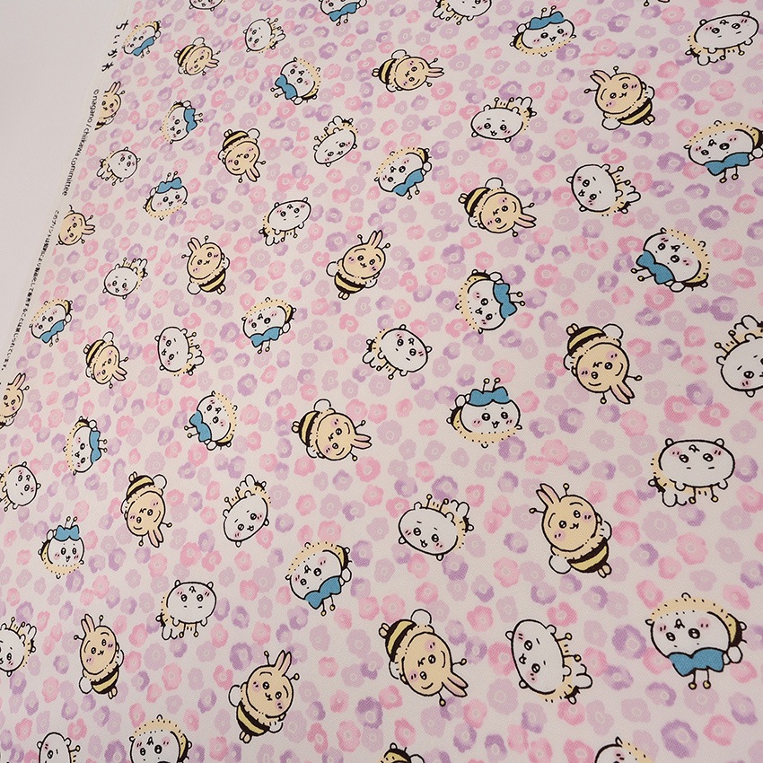 ちいかわ ミニフラワー柄 オックス 50cm単位 | その他キャラクター