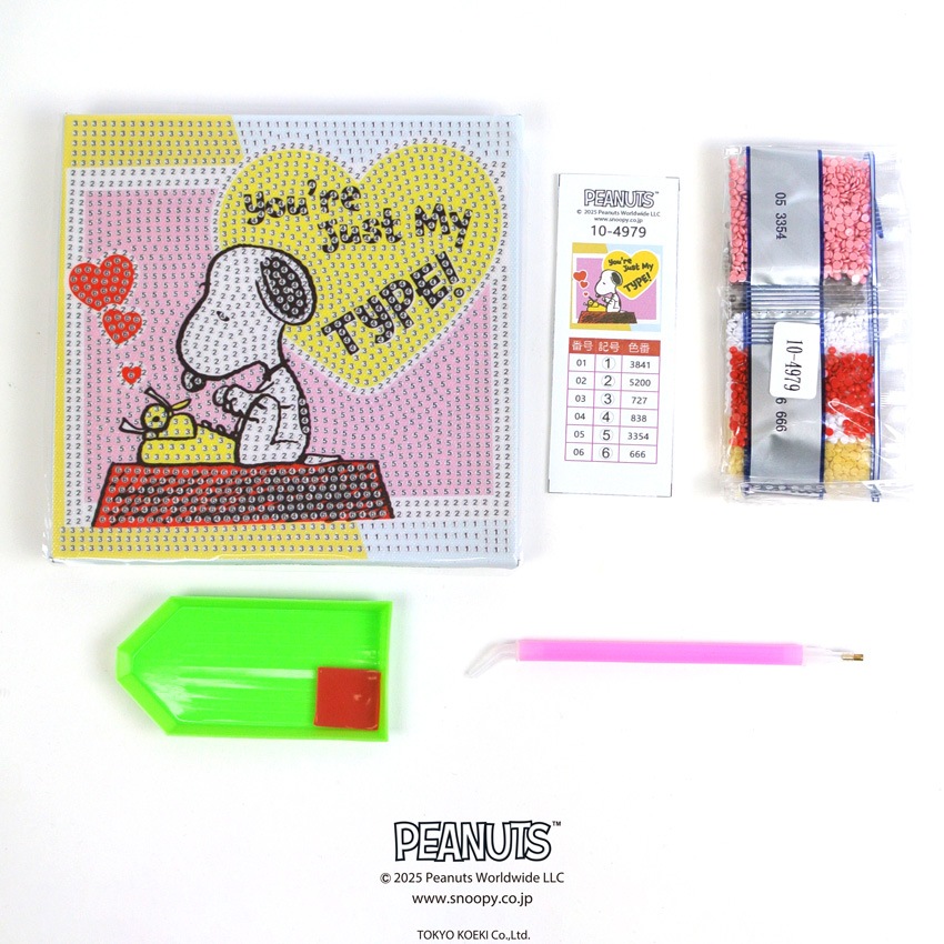 ダイヤモンドフィックス スヌーピー「TYPE」 | スヌーピー | 手芸用品 ダイヤモンドフィックス スヌーピー「TYPE」 | スヌーピー | 手芸用品