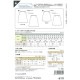 型紙 フィットパターンひざ丈台形スカート 5580