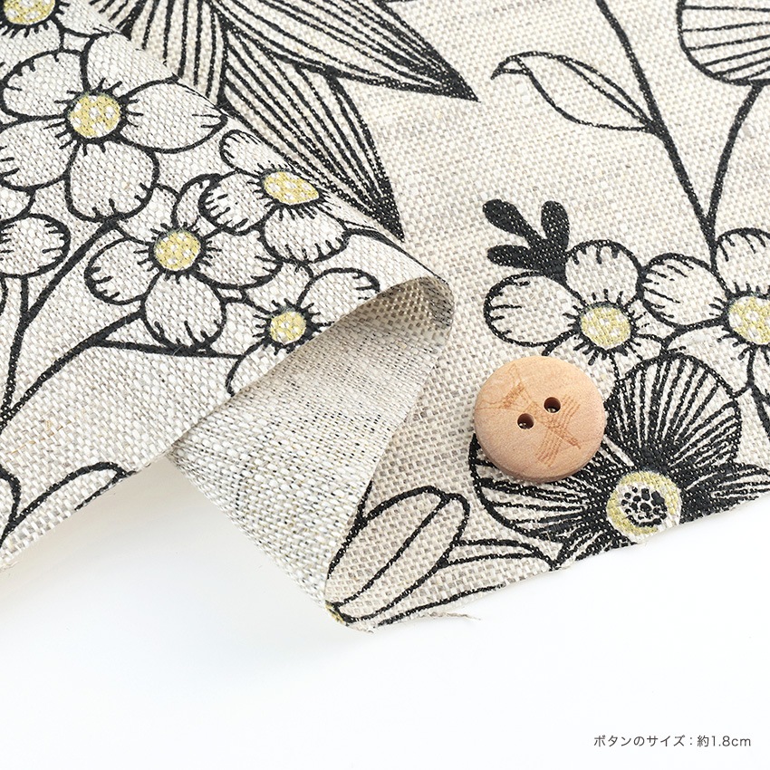MFTA DAISYGOLD LIN キャンバス 1m カットクロス | キャンバス | 手芸