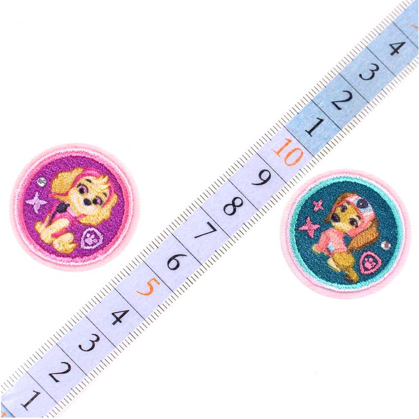 パウ・パトロール ワッペン小 スカイ&リバティ T01Y2889 ミノダ 2WAYワッペン 