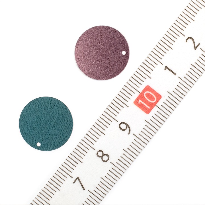 【お買い得品】CraftCafe スパンコール トップホール 15mm 20ヶ