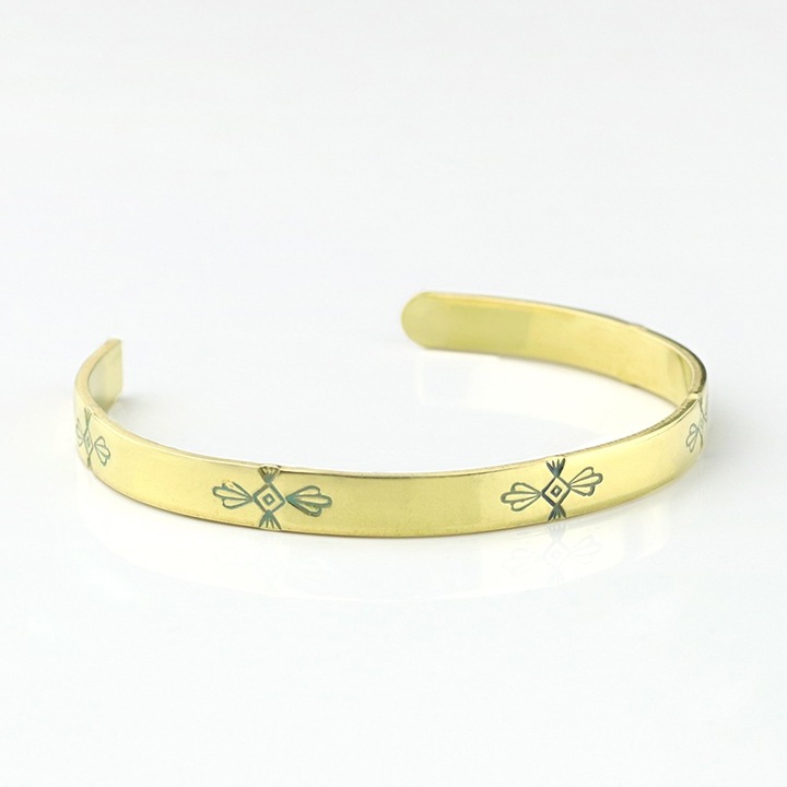 ImpressArt(インプレスアート) ブレスレット用ブランク 約6×150 真鍮 