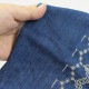 【お買い得品】デニム刺繍 アソート 2-651 50×60cm (カットクロス)