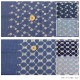 【お買い得品】デニム刺繍 アソート 2-651 50×60cm (カットクロス)