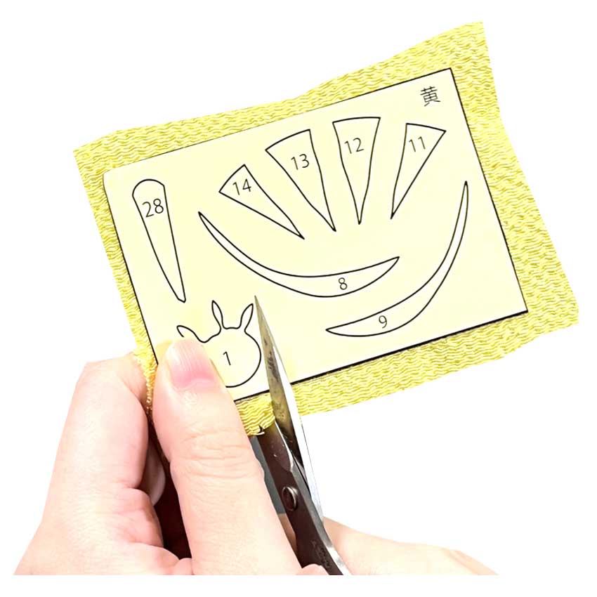 季節のかんたん貼り絵