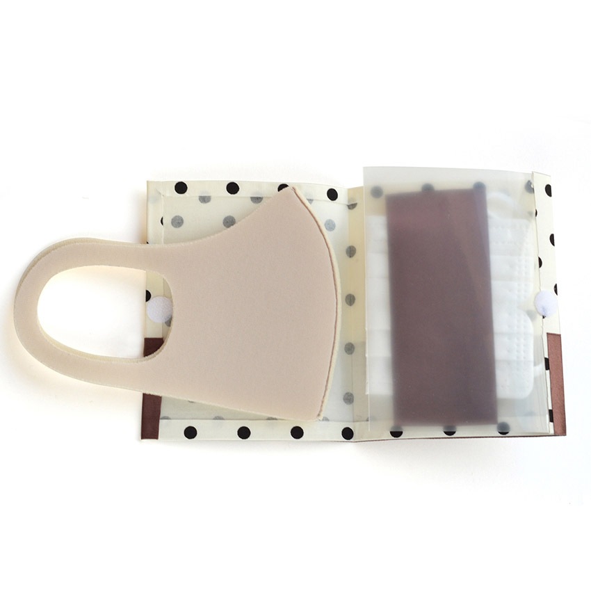 オートクチュール刺しゅうのマスクケースキット