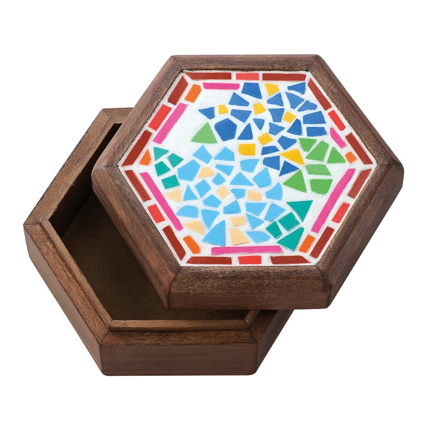 アーテック プラモザイク付き・マルチ六角箱