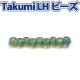 ビーズ　グラスビーズ　TakumiLHビーズ 丸中 308 着色オーロラ/濃緑茶