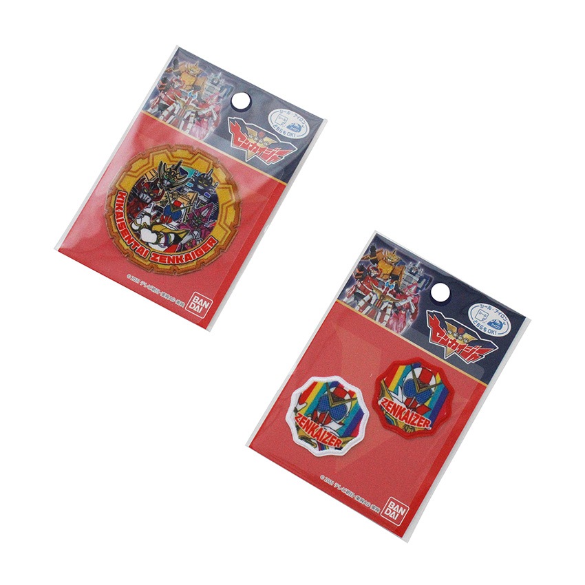 機界戦隊ゼンカイジャー ワッペン ミニワッペン