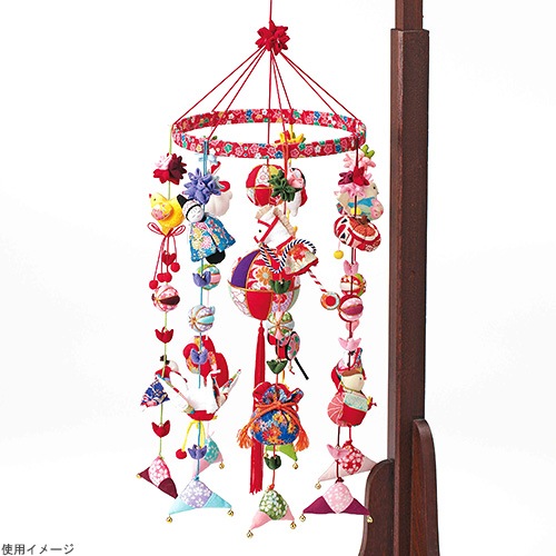 つるし雛用ちりめんリング 25cm