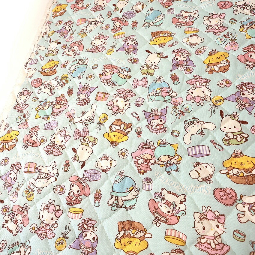 サンリオ キャラクターズ うさ耳 オックスキルト 50cm単位 | サンリオ
