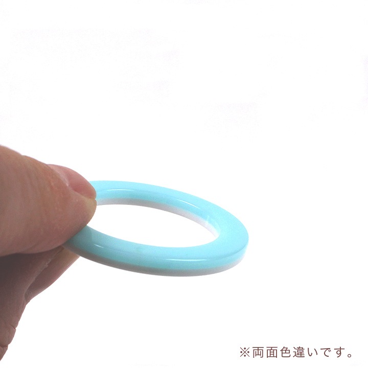 【お買い得品】ポリパーツ 両面 丸 1穴 1セット