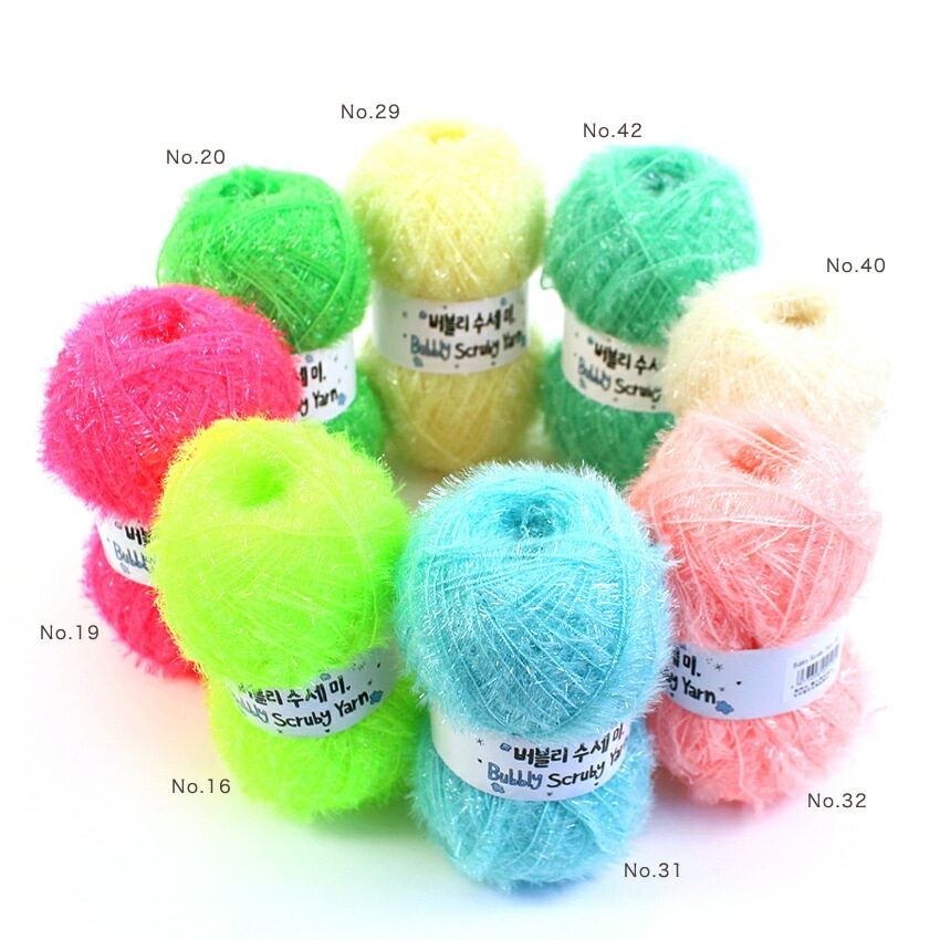 Scruby's Ancalls Bubbly Scruby Yarn | バッグ・帽子・雑貨向き糸 | 手芸用品の卸売りサイト「クラフトハートトーカイドットコム」