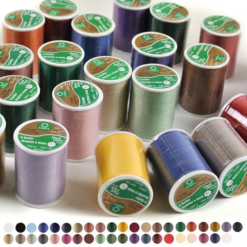 COATS & CLARK コーツ&クラーク (旧Dual Duty デュアルデューティ) Art.260 パッチワーク糸 40番 228m巻