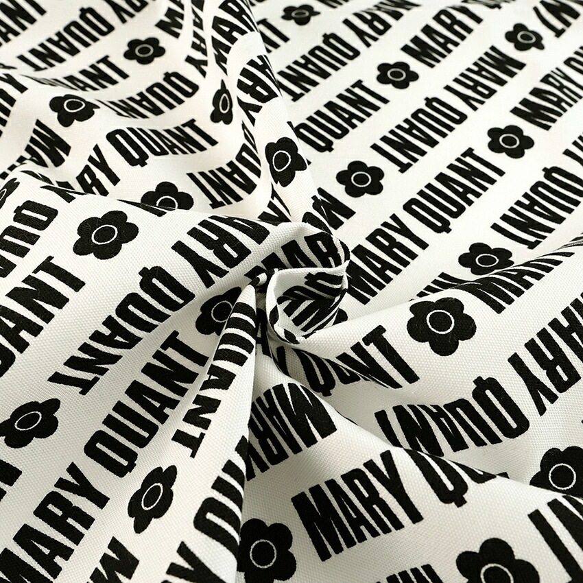 マリークヮント ロゴ柄 オックス 50cm単位