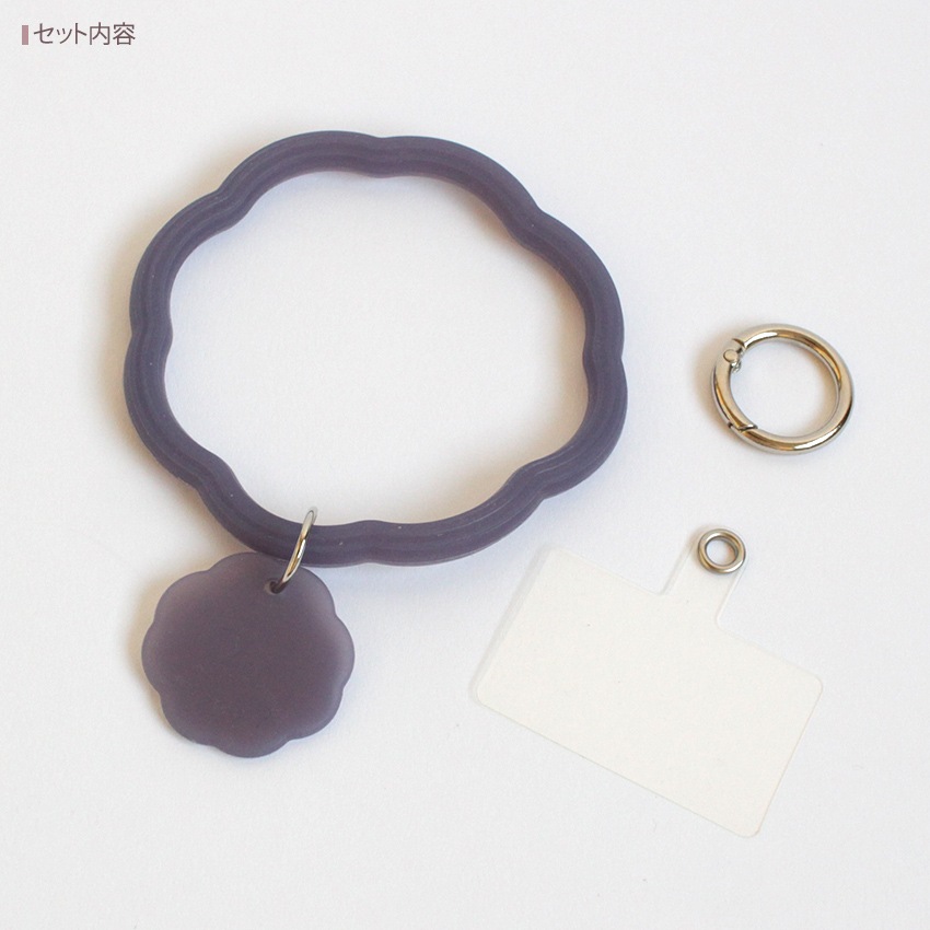 シリコンリング フラワー