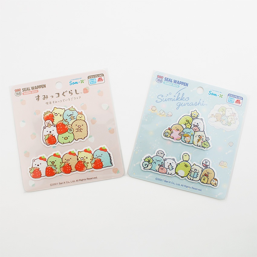 すみっコぐらし シールワッペン 1