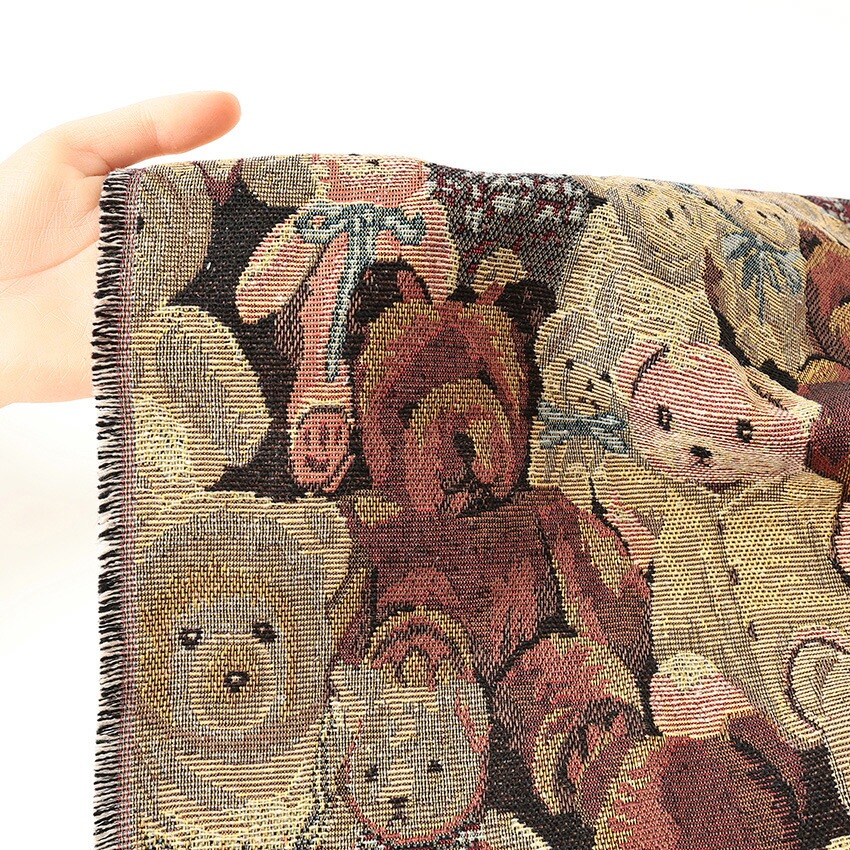 ゴブラン生地 ベア&ベア 145×95cm カットクロス | その他雑貨向き