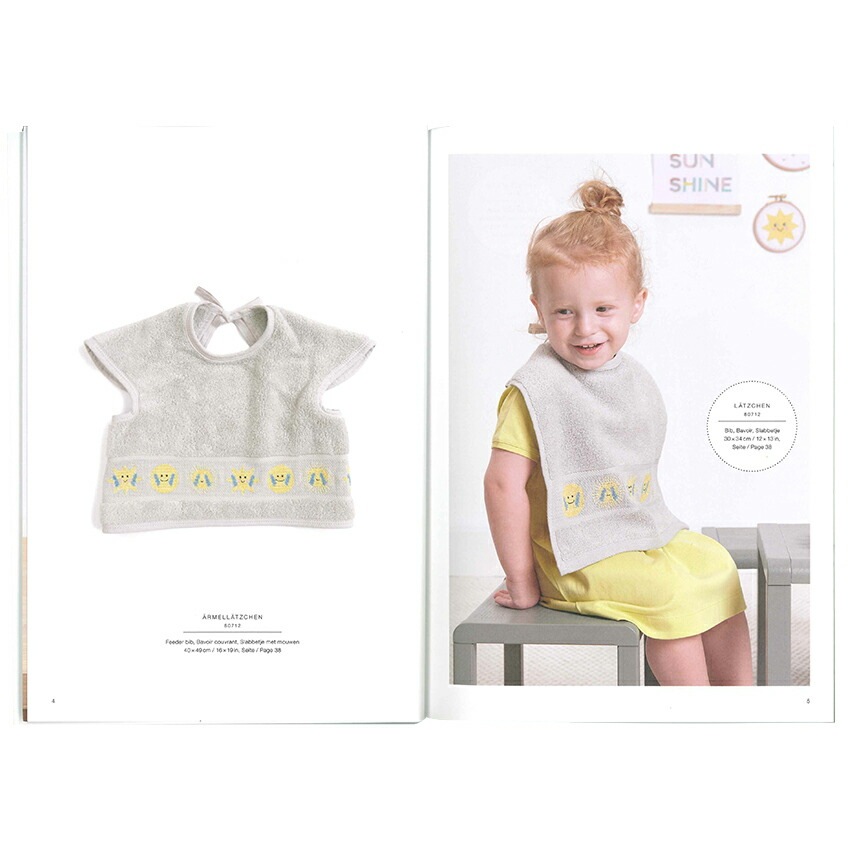 刺繍 図案集 Rico Design Stickbuch HAPPY BABY ハッピーベビー No.179