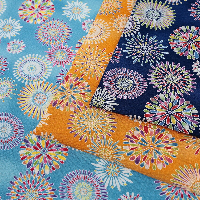 花火柄 リップル 50cm単位 | 新着商品 | 手芸用品の卸売りサイト