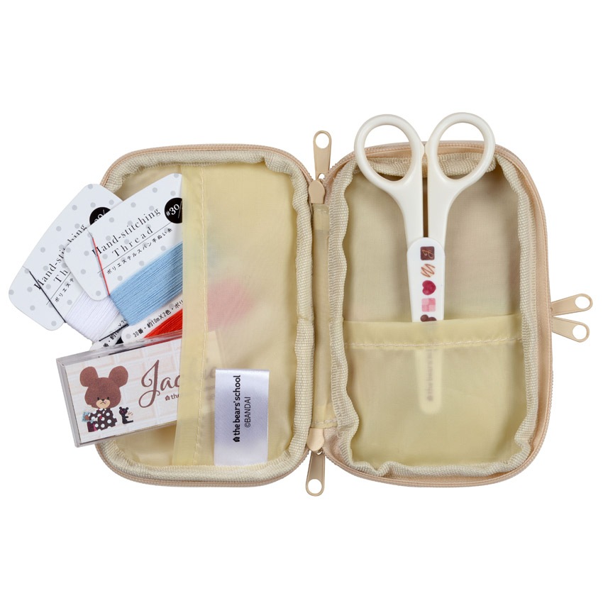 裁縫セット くまのがっこうソーイングセット ポーチタイプ 1798