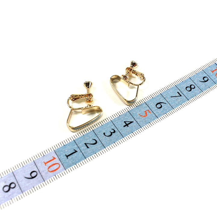 【大処分】イヤリング金具 キャッチ付 つなぎカン付 1P