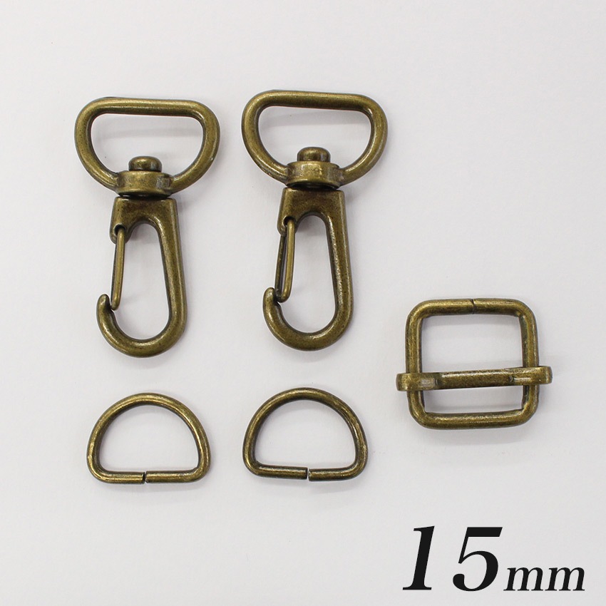 ショルダーパーツセット 15mm SHO-15 | アジャスター・バックル | 手芸