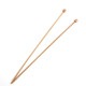 棒針 硬質玉付2本針 35cm 単品 6～15号