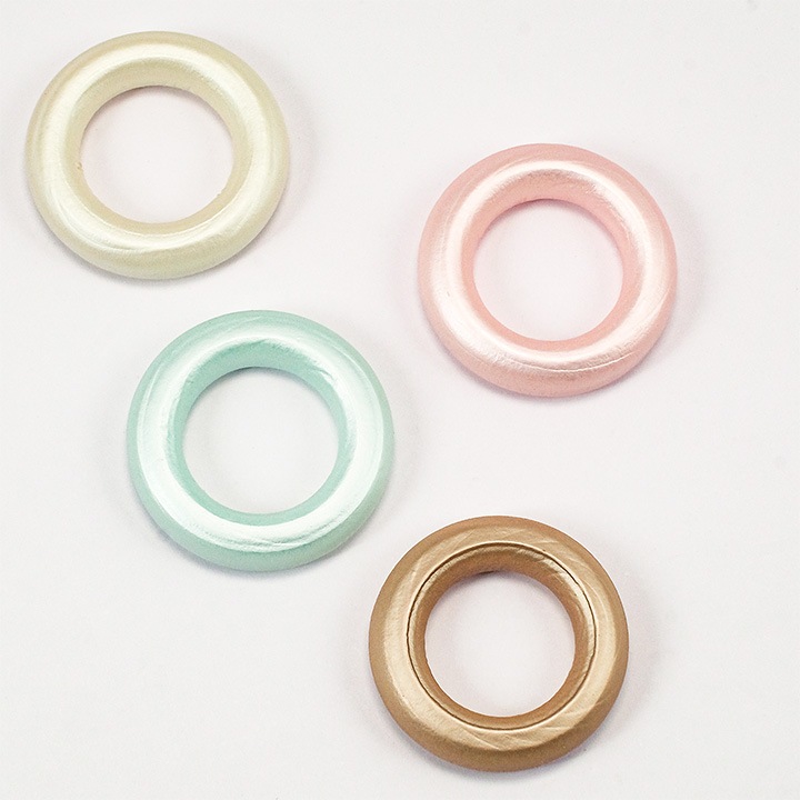 【お買い得品】ウッドパール フープ 約23mm 1ケ