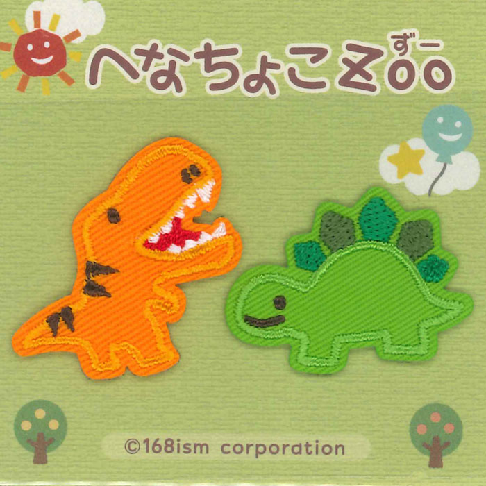 パイオニア へなちょこZoo ワッペン PHE450 | ちいさめワッペン | 手芸