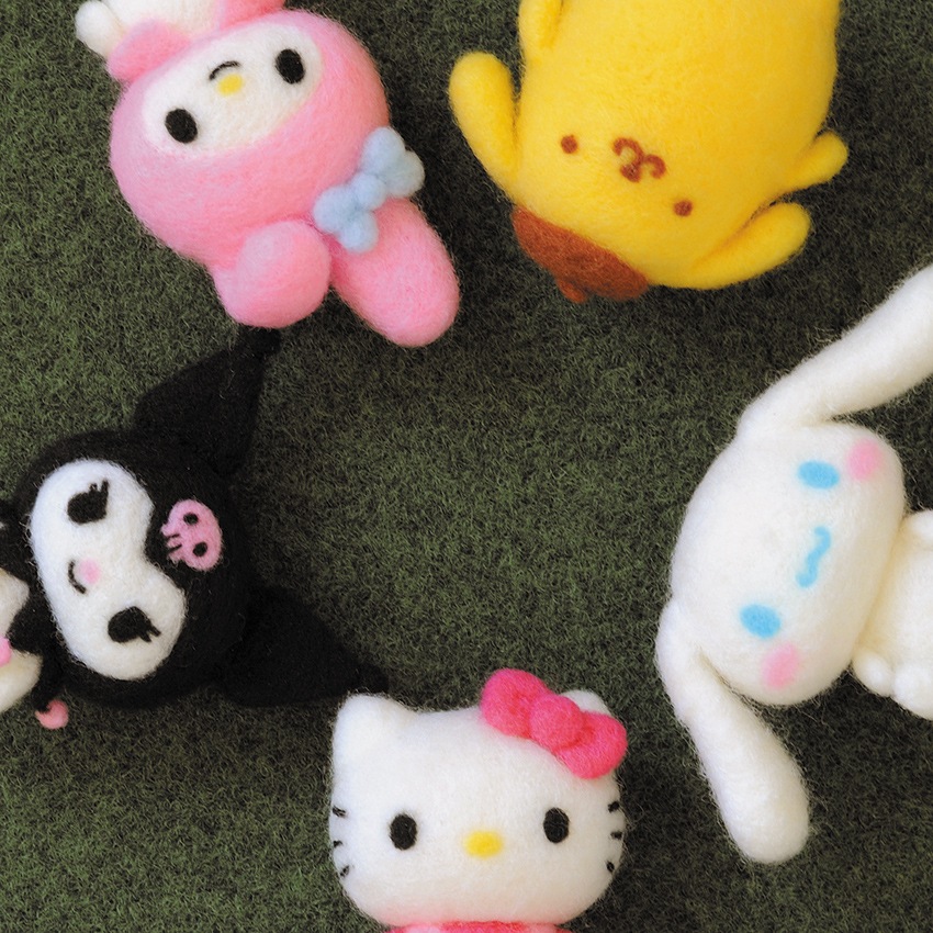 ハマナカ アクレーヌ ニードルフェルトでつくる サンリオ キット 全５種