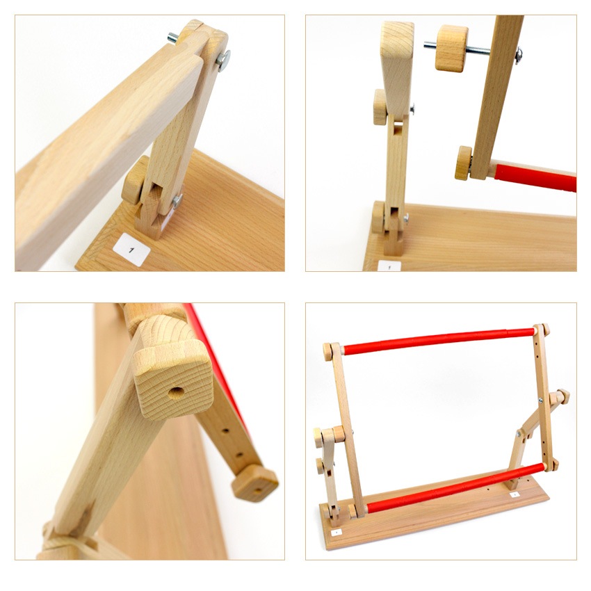Luca-S C3040 Square embroidery frame with clips 30×40cm 刺繍枠