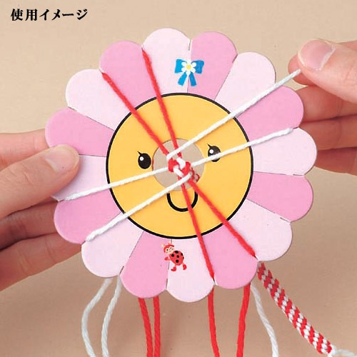ハマナカ　はなちゃんの組ひもカード 