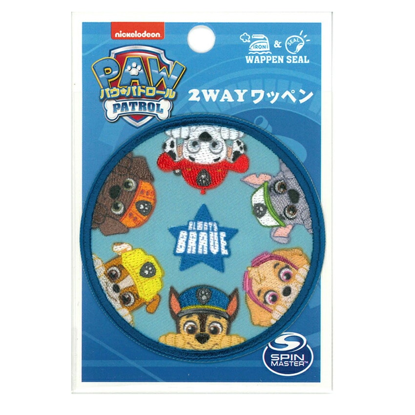 パウ・パトロール ワッペン 大集合 | キャラクターワッペン | 手芸用品