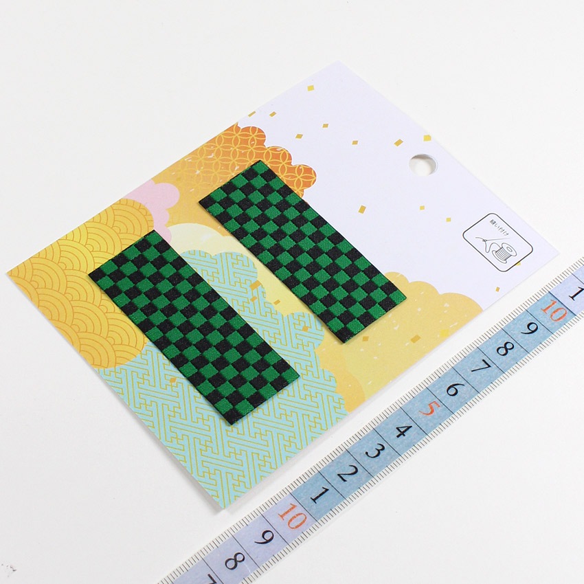 【お買い得品】縫い付け 和柄タグ 6種類