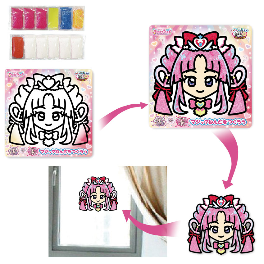 きんとき まとめ売り マジックねんど 名探偵プリキュア！ | 材料セット・キット | 手芸用品