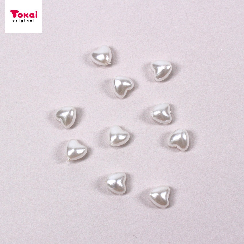 バロックパールビーズ 5×6mm ホワイト 10個入