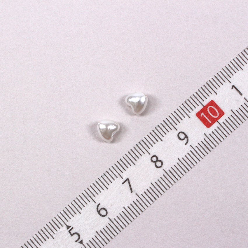 バロックパールビーズ 5×6mm ホワイト 10個入