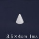 円すい型スチロール 3.5×4cm 1ヶ入り