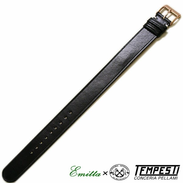 ベルレッタ エミッタ】コローレ カーフ 引き通し 時計ベルト | カーフ（牛革
