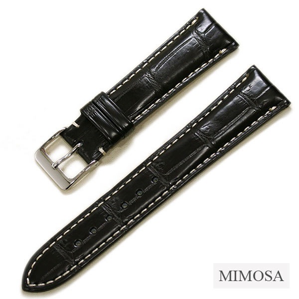 Mimosa ミモザ アリゲーターマット 竹斑 オーダーバンド グリーン 新品 楽天市場】ミモザ マットクロコダイル ワニ革 本革 竹斑 時計