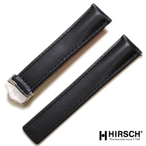 ヒルシュ】スピード タグホイヤー純正Dバックル対応 カーフ 時計ベルト