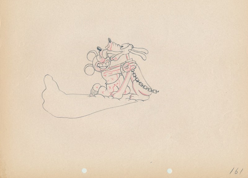 ミッキーのお化け屋敷 に使われたドローイング 3 ディズニーのヴィンテージ品 オンラインショップ ときいろ