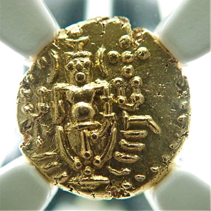 1760‐1794年オランダ領インド 1パゴダ金貨 NGC MS62 インド、オランダ領インドで1760年から1794年にかけて造られた1パゴダ